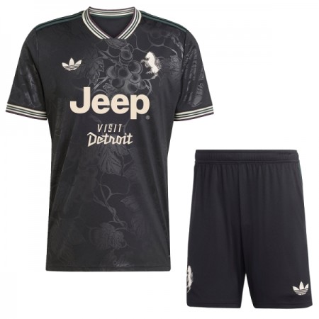 Levné Juventus Dětské Alternativní Fotbalové dresy 2025-26 Krátký Rukáv